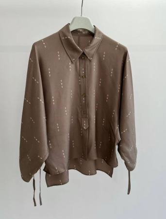 БЛУЗКА HERMES  75267 детальное фото товара