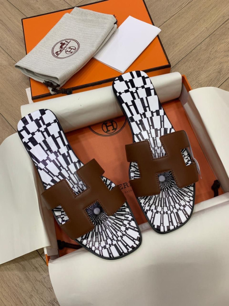 ШЛЕПКИ HERMES  56919 фото анонса