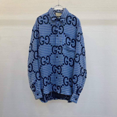 МУЖСКАЯ РУБАШКА GUCCI  69886 детальное фото товара