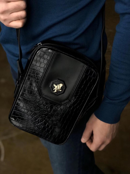 МУЖСКАЯ СУМКА МЕССЕНДЖЕР STEFANO RICCI 14169 фото анонса