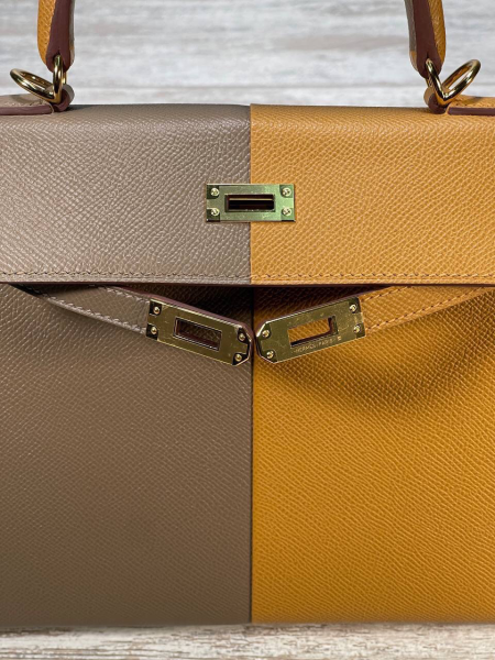 СУМКА HERMES KELLY 25 ручная работа 47919 фото анонса