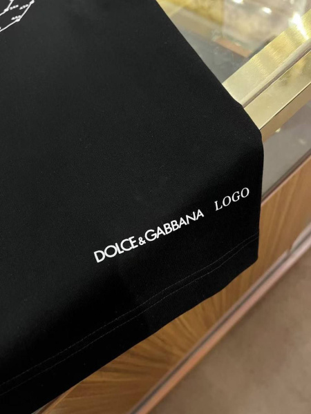 МУЖСКАЯ ФУТБОЛКА DOLCE & GABBANA  77408 фото анонса