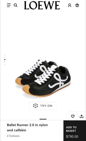 КРОССОВКИ LOEWE  73542 фото анонса