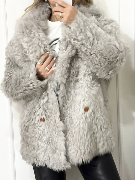 ДУБЛЕНКА ДВУХСТОРОННЯЯ HERMES 63621 фото анонса