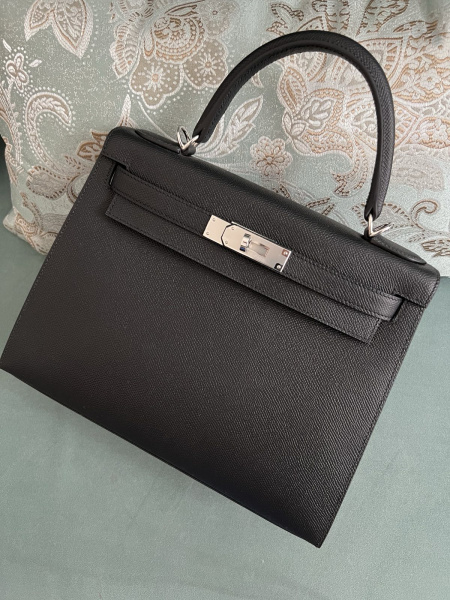 СУМКА HERMES KELLY 28 ручная работа 56086 фото анонса