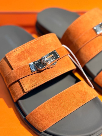 ШЛЕПКИ HERMES  76892 детальное фото товара