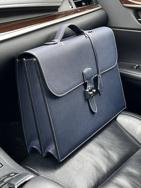 МУЖСКОЙ ПОРТФЕЛЬ HERMES  57872 фото анонса