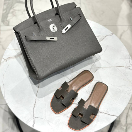 ШЛЕПКИ HERMES  67288 детальное фото товара