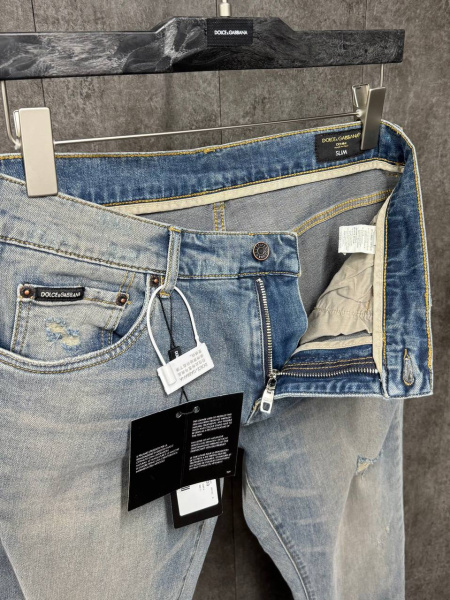 МУЖСКИЕ ДЖИНСЫ DOLCE & GABBANA  77438 фото анонса