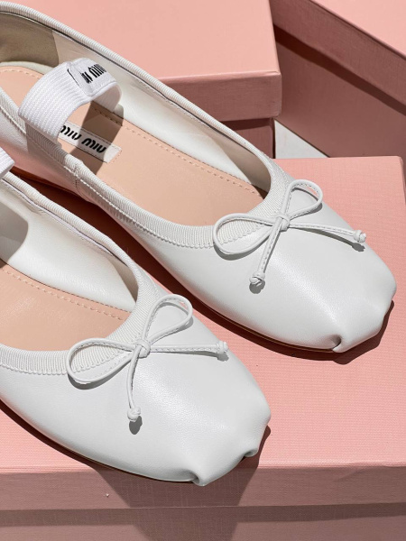 БАЛЕТКИ MIU MIU  67121 фото анонса
