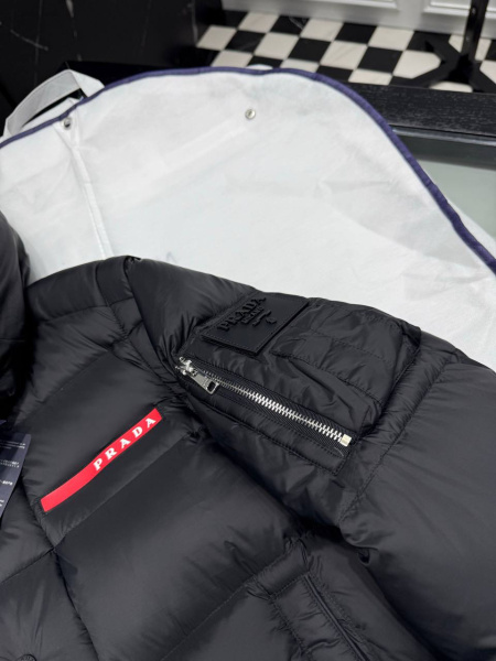 МУЖСКОЙ ПУХОВИК ТРАНСФОРМЕР PRADA  81403 фото анонса