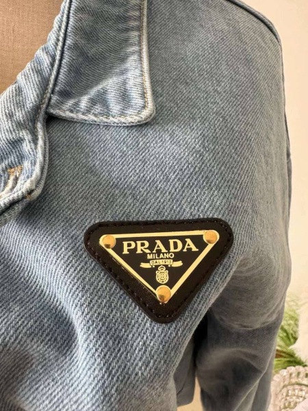 КУРТКА ДЖИНСОВКА PRADA 66569 фото анонса
