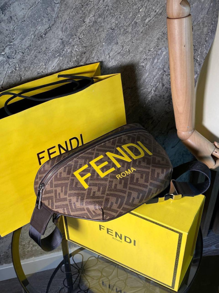 МУЖСКАЯ СУМКА СЛИНГ FENDI  63575 фото анонса