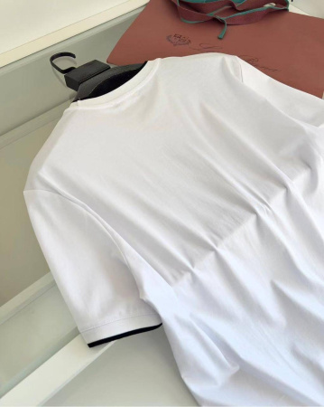 МУЖСКАЯ ФУТБОЛКА LORO PIANA  73726 детальное фото товара