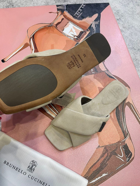 ШЛЕПКИ BRUNELLO CUCINELLI  58561 фото анонса