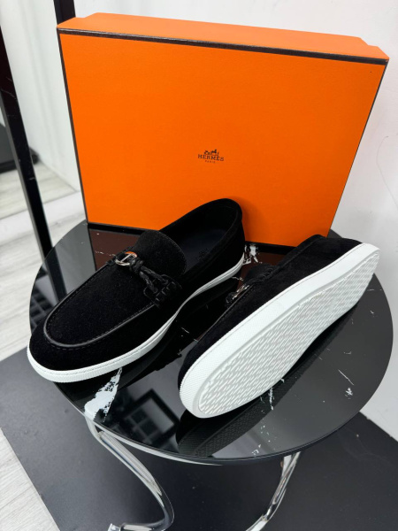 МУЖСКИЕ ЛОФЕРЫ HERMES  78613 фото анонса