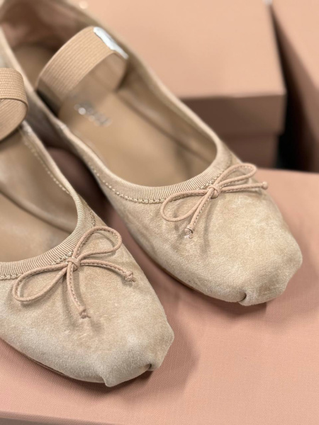 БАЛЕТКИ MIU MIU  75663 фото анонса