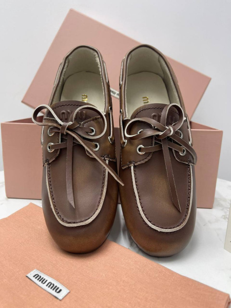 ЛОФЕРЫ MIU MIU  76916 фото анонса