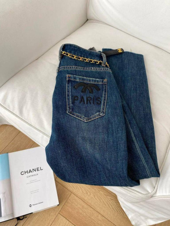 ДЖИНСЫ CHANEL  62468 детальное фото товара