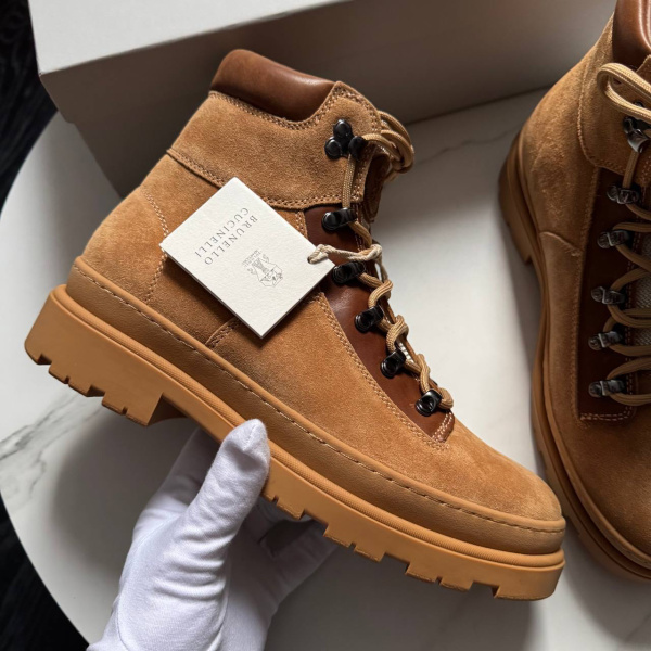 МУЖСКИЕ БОТИНКИ BRUNELLO CUCINELLI  72263 фото анонса