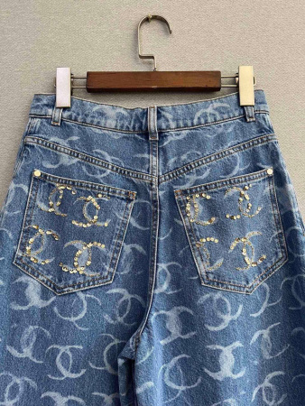 ДЖИНСЫ CHANEL  62791 детальное фото товара