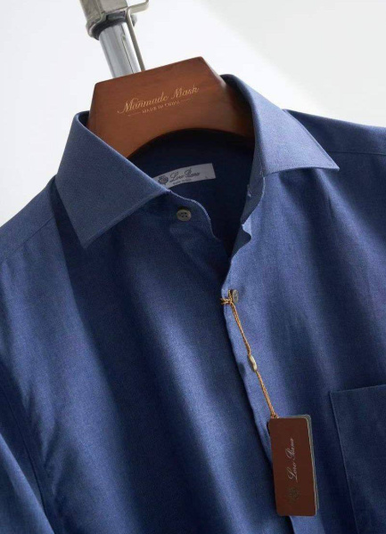 МУЖСКАЯ РУБАШКА LORO PIANA  63858 фото анонса