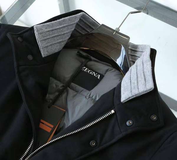 МУЖСКОЙ ПУХОВИК ZEGNA  81404 фото анонса