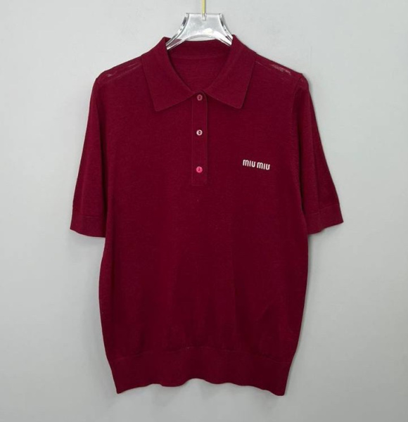 ФУТБОЛКА ПОЛО MIU MIU 