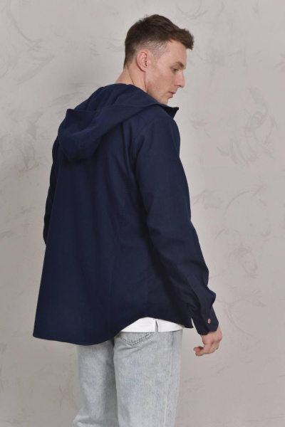 РУБАШКА С КАПЮШОНОМ KITON  63528 фото анонса