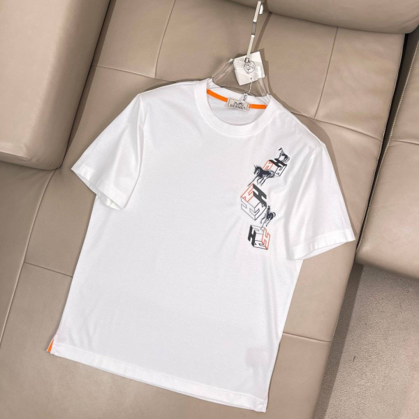 МУЖСКАЯ ФУТБОЛКА HERMES  75314 фото анонса