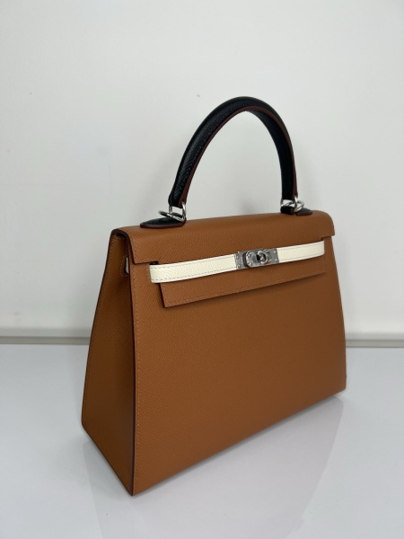 СУМКА HERMES KELLY 25 ручная работа 56082 фото анонса