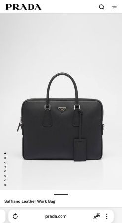 МУЖСКОЙ ПОРТФЕЛЬ PRADA  72757 детальное фото товара