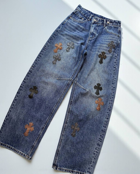 ДЖИНСЫ CHROME HEARTS 