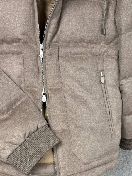 МУЖСКОЙ ПУХОВИК BRUNELLO CUCINELLI  81845 фото анонса