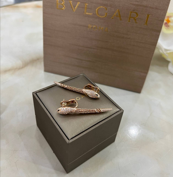 СЕРЬГИ BVLGARI 74373 фото анонса