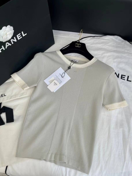 ФУТБОЛКА CHANEL  77144 фото анонса