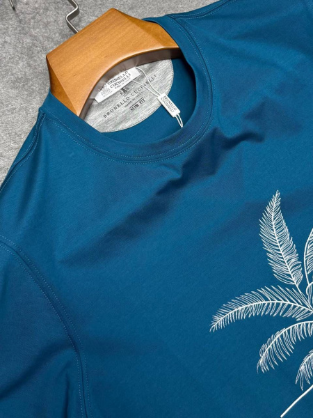 МУЖСКАЯ ФУТБОЛКА BRUNELLO CUCINELLI  72732 фото анонса