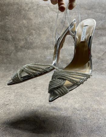 БОСОНОЖКИ AQUAZZURA  49456 детальное фото товара