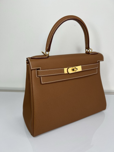 СУМКА HERMES KELLY 28 ручная работа 56090 фото анонса