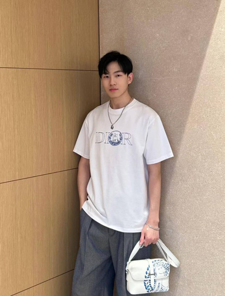 МУЖСКАЯ ФУТБОЛКА CHRISTIAN DIOR  75169 фото анонса