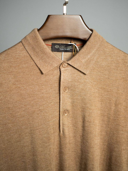 МУЖСКОЕ ПОЛО LORO PIANA 70022 фото анонса