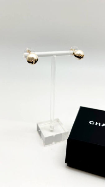 СЕРЬГИ CHANEL 74441 фото анонса