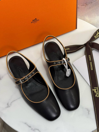 БАЛЕТКИ HERMES  75411 детальное фото товара