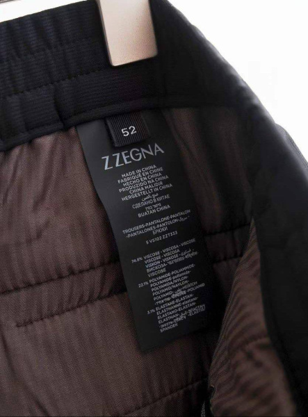 МУЖСКИЕ БРЮКИ ZEGNA  63768 фото анонса