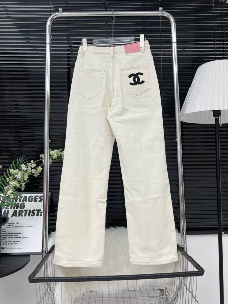 ДЖИНСЫ CHANEL  63704 фото анонса