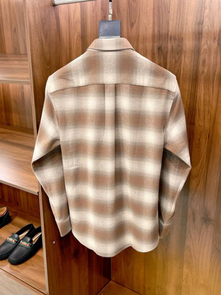 МУЖСКАЯ РУБАШКА LORO PIANA  73395 фото анонса