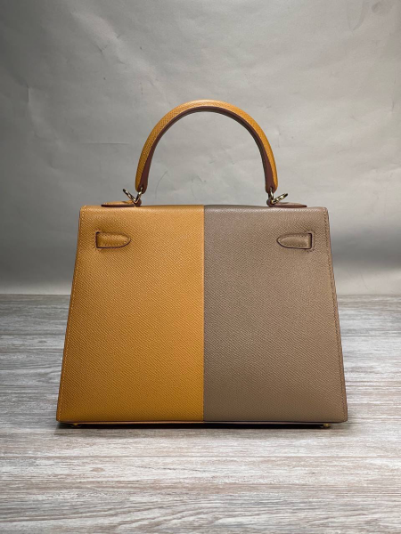 СУМКА HERMES KELLY 25 ручная работа 47919 фото анонса