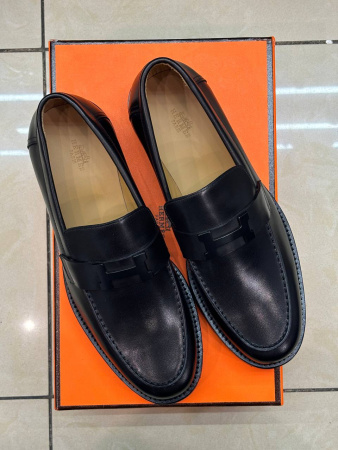 МУЖСКИЕ ЛОФЕРЫ HERMES  72562 детальное фото товара
