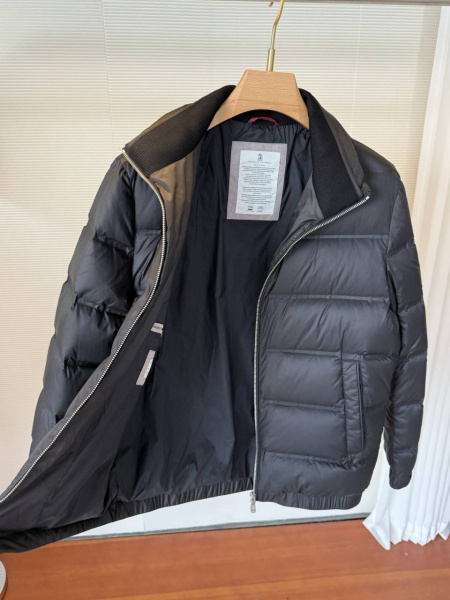 МУЖСКОЙ ПУХОВИК BRUNELLO CUCINELLO  81221 фото анонса