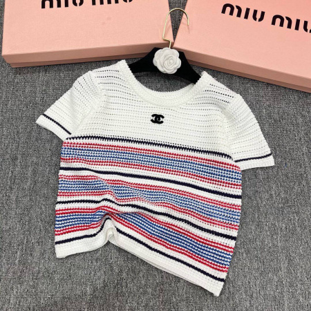 ФУТБОЛКА CHANEL  68613 детальное фото товара